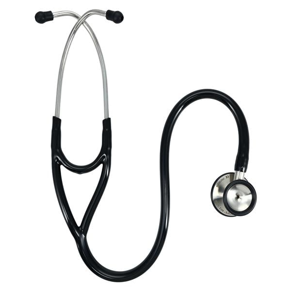 Adscope 602 Cardiology Stethoscope Adult Black Double Lumen Tubing Ea