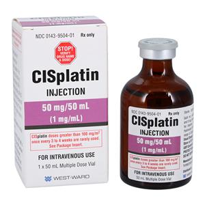 Cisplatin 1mg/mL 50mL/Vl