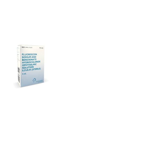 Fluorescein Benoxinate Ophthalmic Solution 0.3%/0.4% Strl Drppr Btl 5mL 5mL/Bt