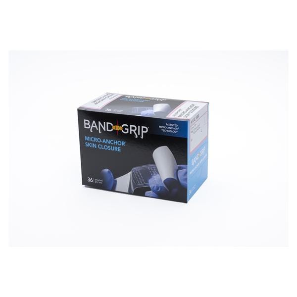 BandGrip Wound Closure Device Closure System 5x5cm Clear 36/Bx