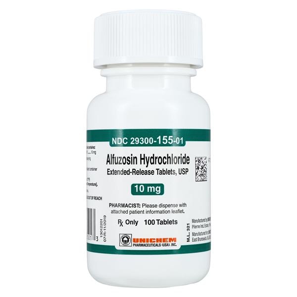 Alfuzosin HCl ER Extended-Release Tablets 10mg Bottle 100/Bottle 100/Bt