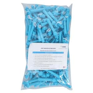 DOVE HVE Valves Long Blue Disposable With Small Barb Connection 150/Bg