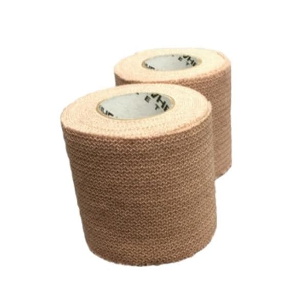 Tape Cotton/Elastic 1"x5yd Beige 48/Ca