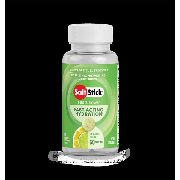 SaltStick Electrolyte Chews Lemon-Lime Bottle 1/Bt