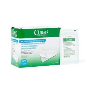 Curad Pad Cotton/Polyester 2x3" _ Sterile 100/Bx, 12 BX/CA