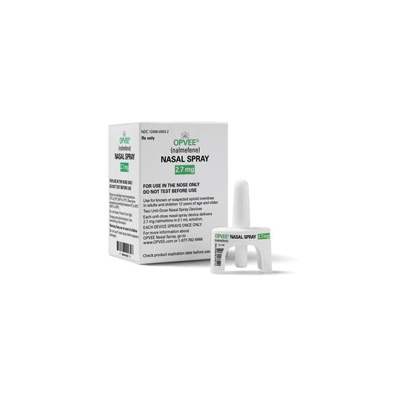 OPVEE Nasal Spray 2.7mg Unit Dose 2/Bx