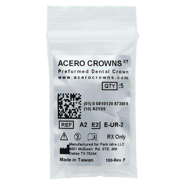 ACERO Stainless Steel Crowns 7 2nd Primary Lower Left Molar 5/Pk 5/Pk