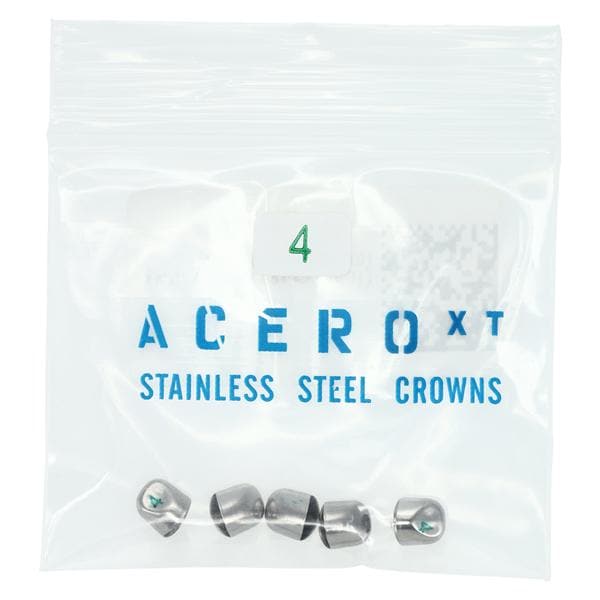 ACERO Stainless Steel Crowns 4 Lower Canines 5/Pk 5/Pk