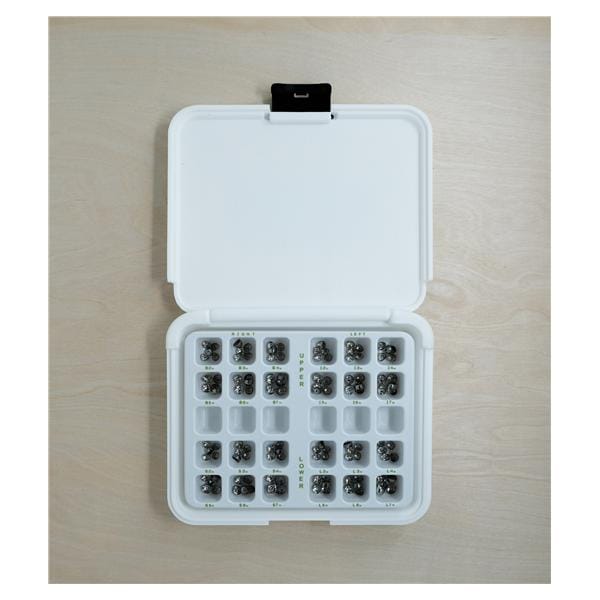 ACERO Stainless Steel Crown Tray Primary Molar Kit Ea