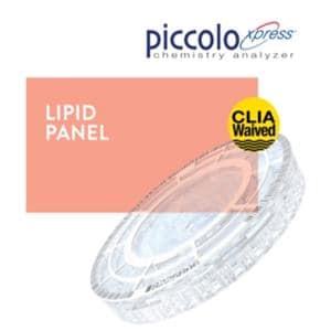 Piccolo Xpress Lipid Panel Reagent Disc CLIA Waived 10/Bx