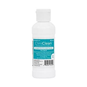 CliniClean Antiseptic Solution Antiseptic 4 oz Flip Top Bottle Fragrance Free Ea