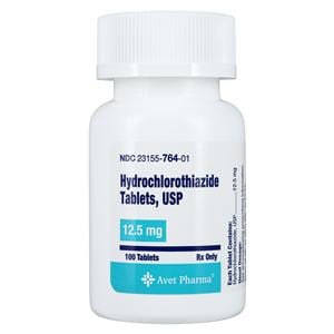 Hydrochlorothiazide 12.5mg 100/Bt