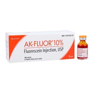 AK-Fluor Injection 10% SDV 5mL 12/Bx