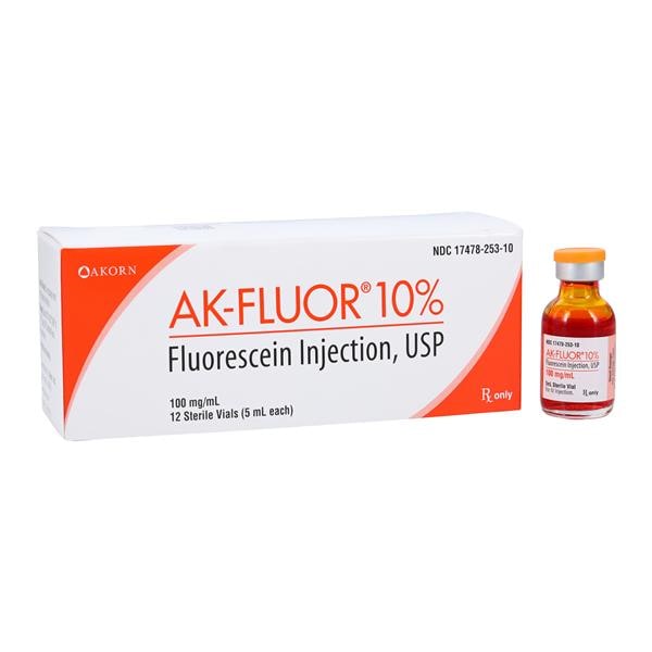 AK-Fluor Injection 10% SDV 5mL 12/Bx