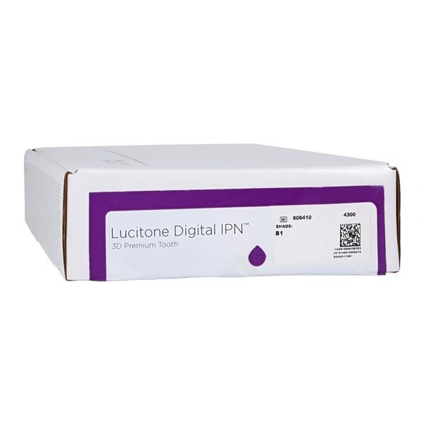 Lucitone Digital IPN Premium Tooth Resin 3D Print Resin B1 Ea