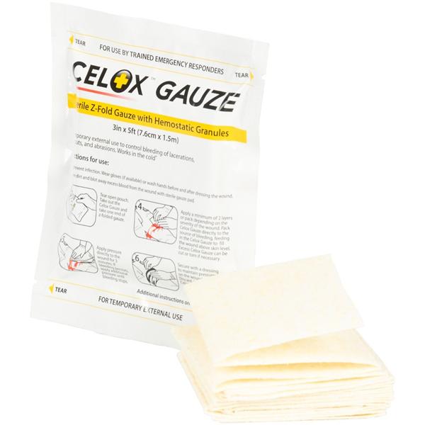 Celox Hemostatic Gauze Dressing 5'