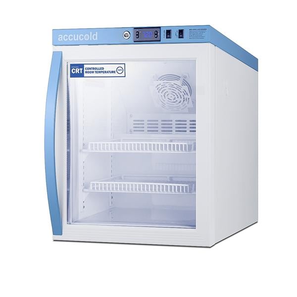 Accucold Performance Series Controlled Rm Temp Refrigerator 2.94 Cu Ft Gls Dr Ea