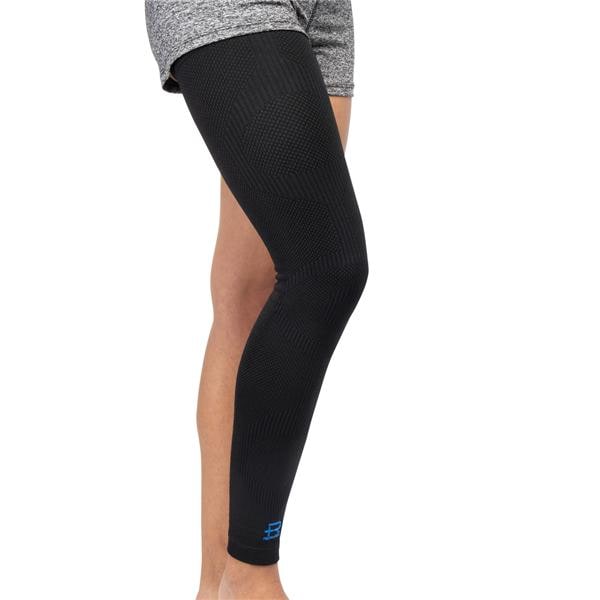 Support/Compression Leg Sleeve Full Leg Small Polyester/Nylon/Cotton Bilateral