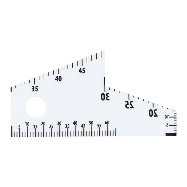 Ruler Gauge Non-Sterile Disposable Ea