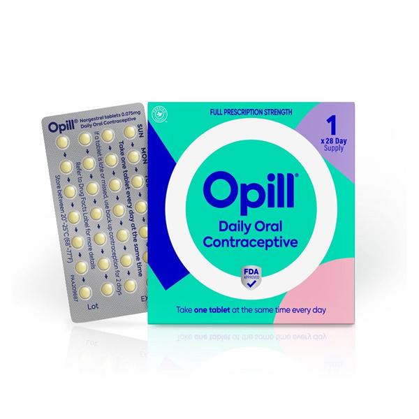 Opill Contraceptive Tablets 0.075mg 1 Month 1/Pk