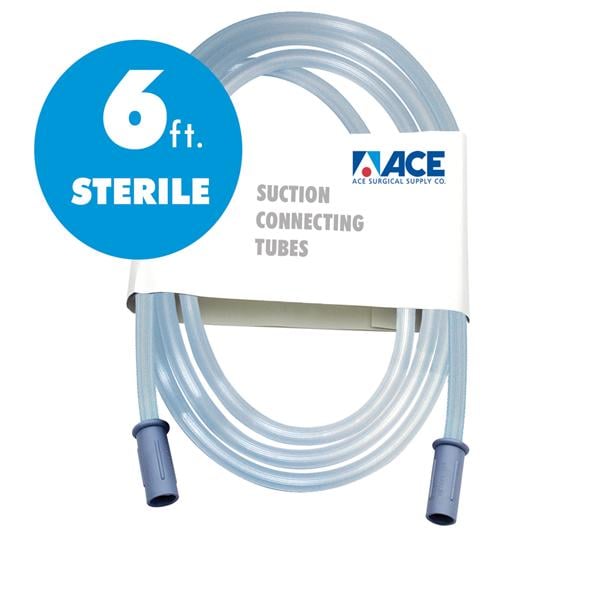 Suction Tubing 6 Feet Disposable 20/Ca