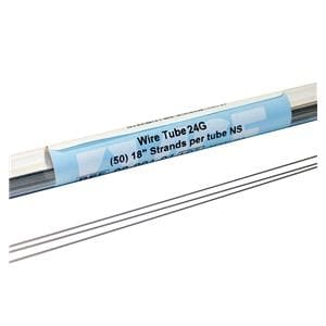 Tube Archwire Stainless Steel 18 in 26 Gauge Ea