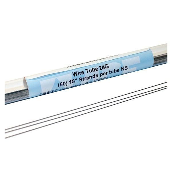 Tube Archwire Stainless Steel 18 in 26 Gauge Ea