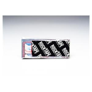 RockTape Kinesiology Strip 97% Cotton/3% Nylon 2x20" Black Ea