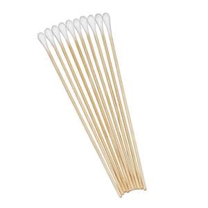 SafeBasics Cotton Tipped Applicator 6 in Wood Shaft Sterile 2000/Ca