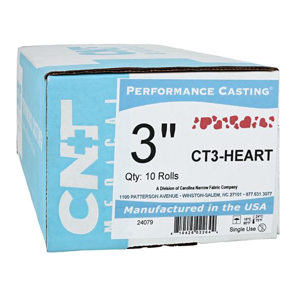 Performance Prints Cast Tape Hearts 3"x4yd