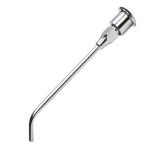 Irrigation Cannula 1.25" Stainless Steel Non-Sterile Reusable Ea
