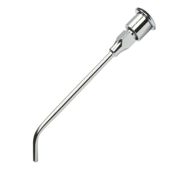 Irrigation Cannula 1.25" Stainless Steel Non-Sterile Reusable Ea