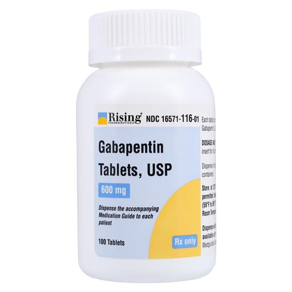 Gabapentin Tablets 600mg Bottle 100/Bottle 100/Bt