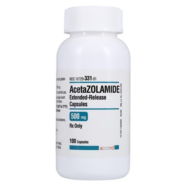 Acetazolamide ER 500mg Each