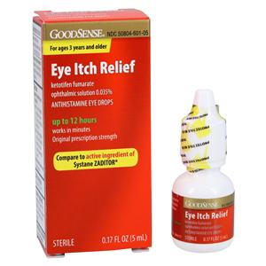 Ketotifen Ophthalmic Solution 0.025% 5mL 5mL/Bt