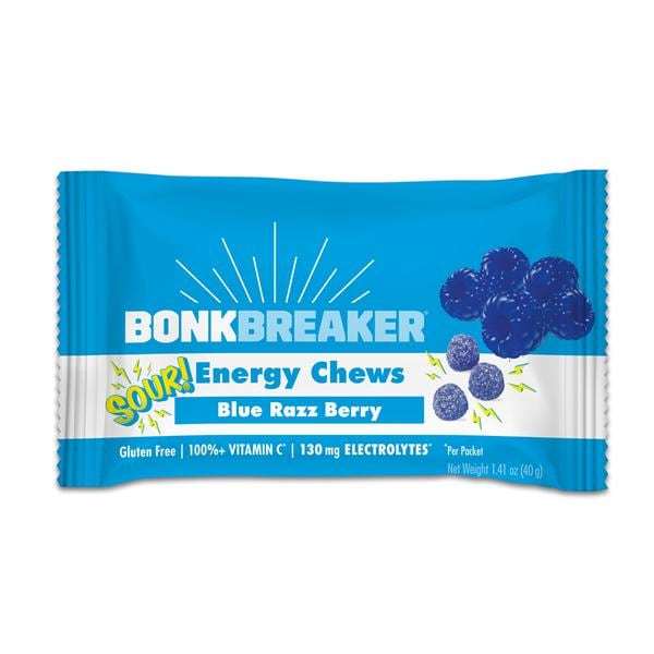 Bonk Breaker Energy Chews Blue Raspberry Carton 10/Ct