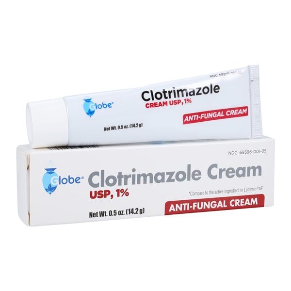 Clotrimazole 1% Topical Cream 0.5oz Tube 0.5Oz/Tb