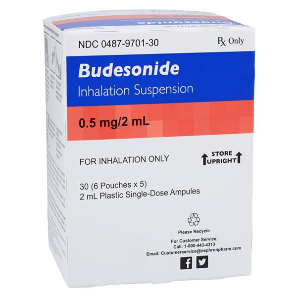 Budesonide Inhalation Suspension 0.5mg Pack 2mL 30/Pk