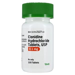 Clonidine HCl 0.1mg 100/Bt