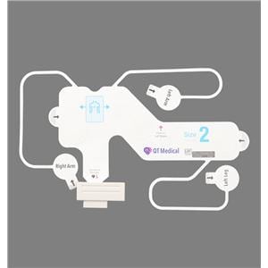 ECG Electode Adult /Pediatric Resting 12 Lead Disposable 10/PK