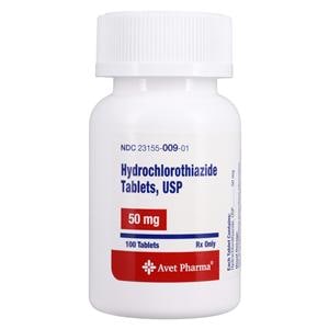 Hydrochlorothiazide 50mg 100/Bt