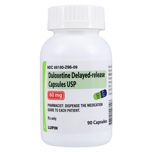 Duloxetine Delayed-Release Capsules 60mg Bottle 90/Bt