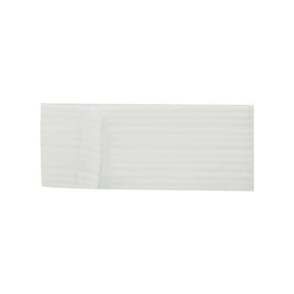 Reflections Stretch Headband Fabric White One Size Disposable 800/CA