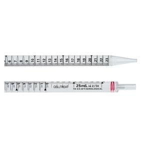 Serological Pipet Polystyrene 25mL Clear Sterile 200/Case