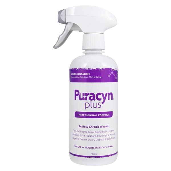 Puracyn Plus Wound Irrigation Solution Hypochlorous Acid 16.9oz LF, 6 EA/CA