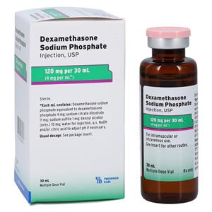 Dexamethasone Sodium Phosphate Injection 4mg/mL MDV 30mL Each