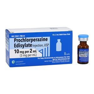 Prochlorperazine Edisylate Injection 5mg/mL SDV 2mL 10/Pk