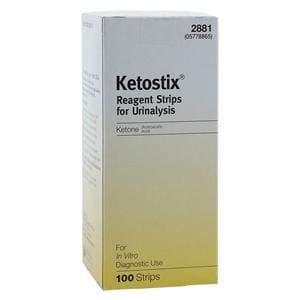 Ketostix Xylene Urinalysis Test Strip 100/Bt