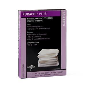 Puracol Plus Collagen Wound Care Dressing 1x8" Sterile LF