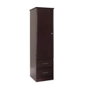 Hamilton Collection Wardrobe 1 Door/2 Drawer Mahogany Ea